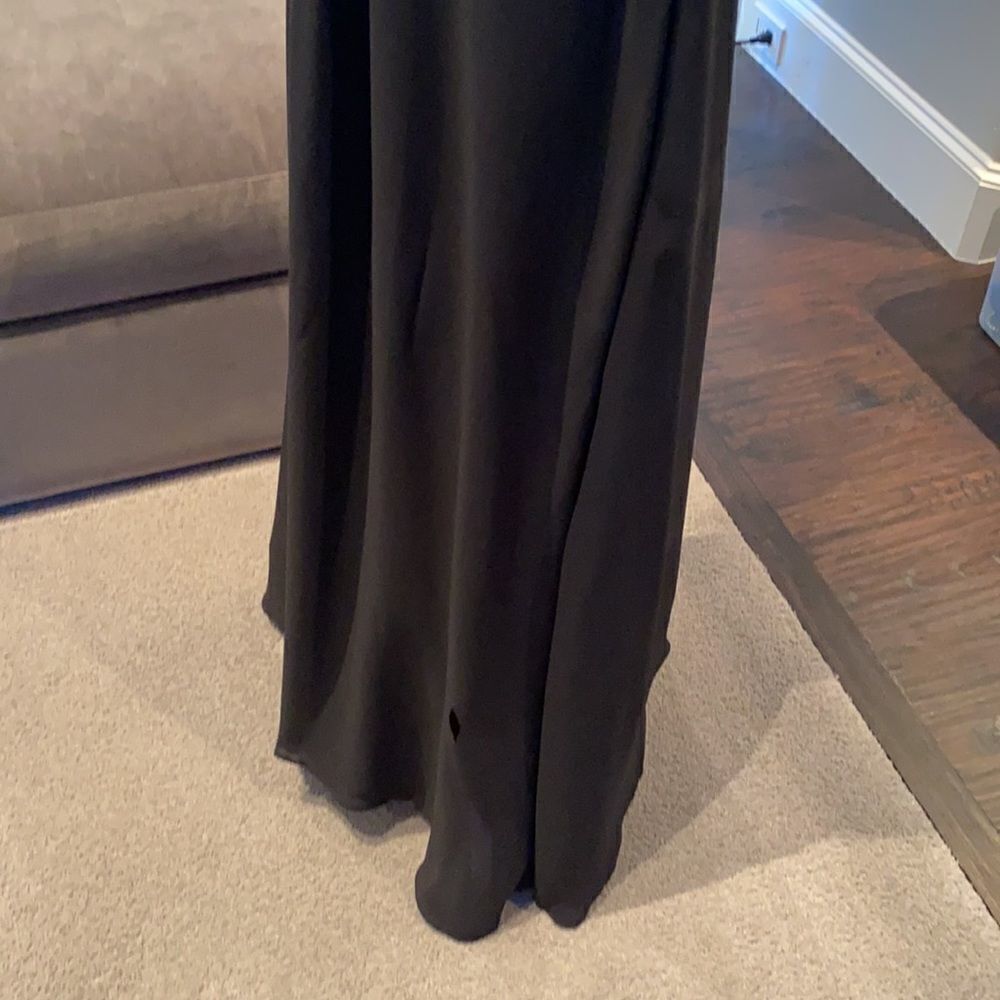 Women’s Black Long Chiffon Dress XL *READ DESCRIPTION** - Picture 10 of 10